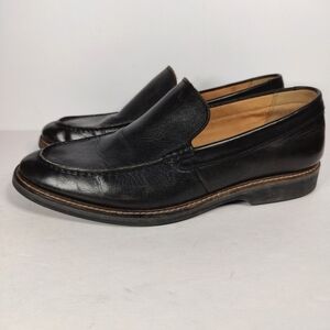 Clarks Atticus Edge Leather Loafer Casual Slip On Black Brown Men's Shoe Size 11